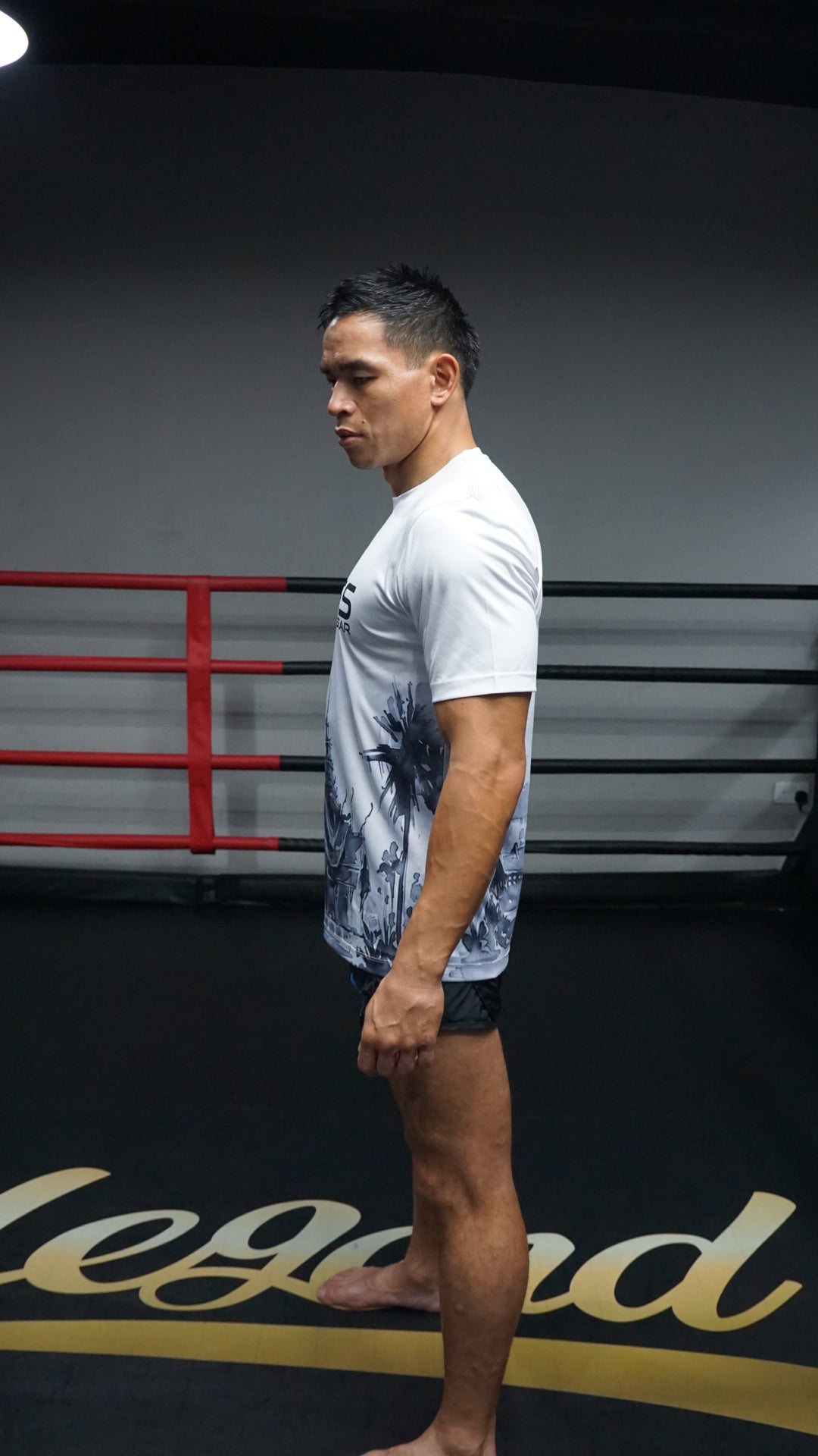 BLYSS Performance Gear Muay Thai T-Shirt Temple Edition White