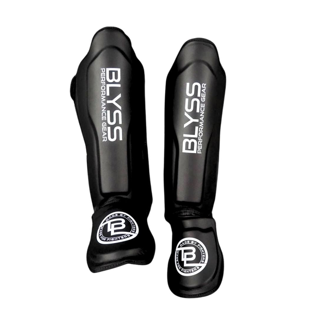 BLYSS Performance Gear Shin Guards POWERPRO Black