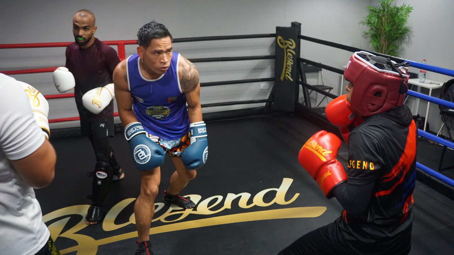 BLYSS Performance Gear Boxing Gloves BTB Turquoise White