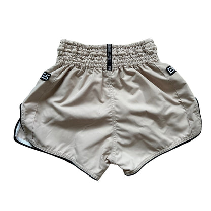 BLYSS Performance Gear Muay Thai Shorts PULSE Beige