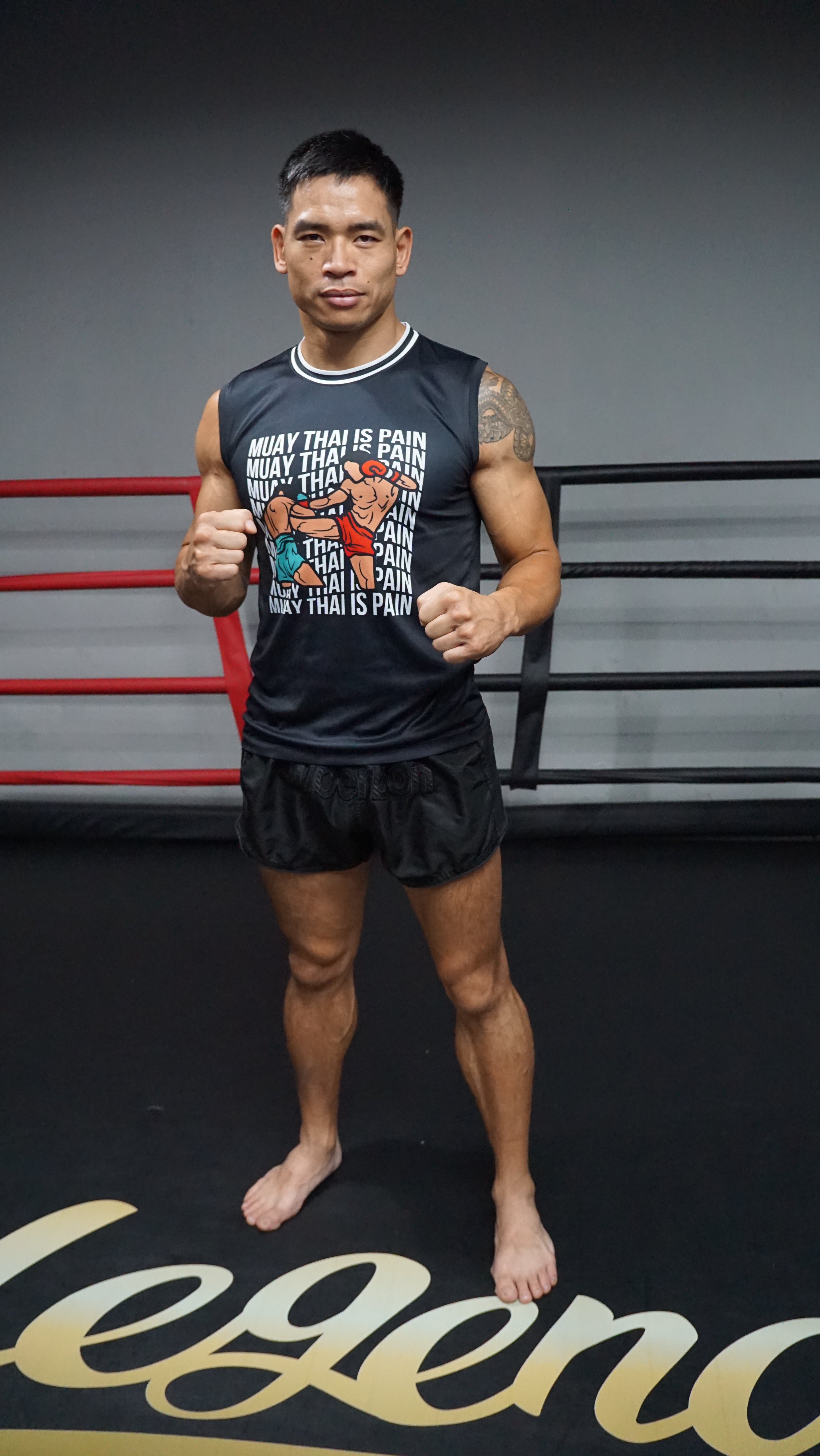 BLYSS Muay Thai Tank Top MUAY THAI IS PAIN