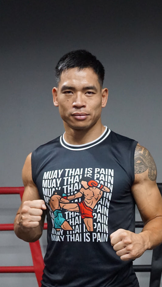 BLYSS Muay Thai Tank Top MUAY THAI IS PAIN 
