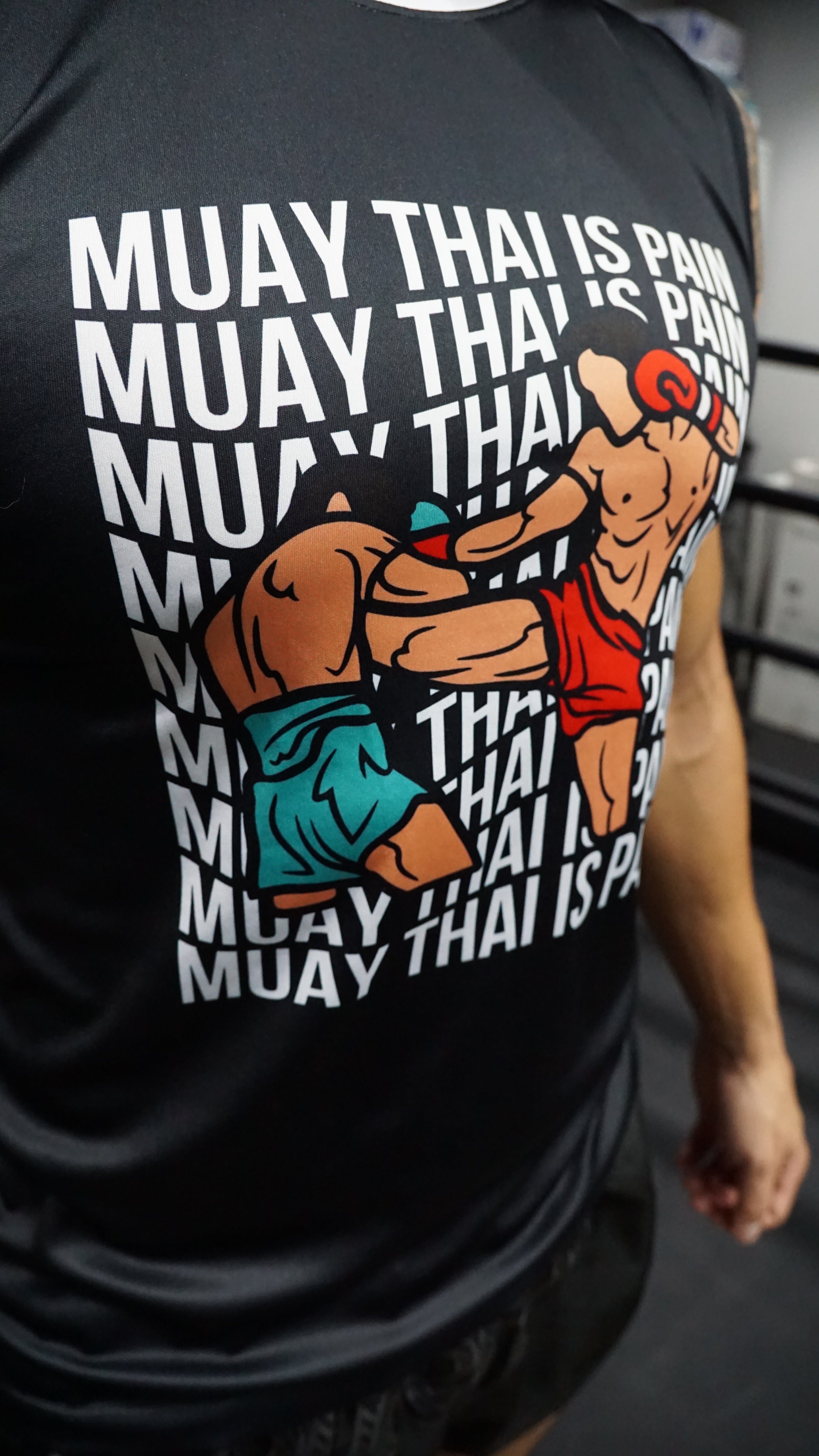 BLYSS Muay Thai Tank Top MUAY THAI IS PAIN