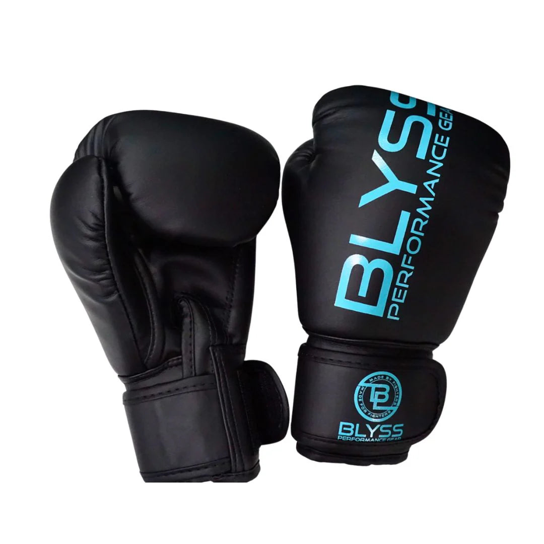 BLYSS Performance Gear KIDS Boxing Gloves Champion Black