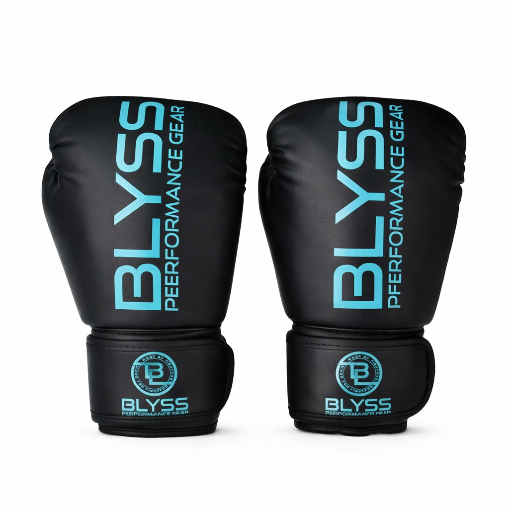 BLYSS Performance Gear KIDS Boxing Gloves Champion Black