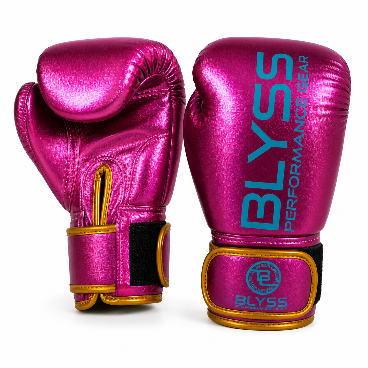 BLYSS Performance Gear KIDS Boxing Gloves Champion Metallic Pink