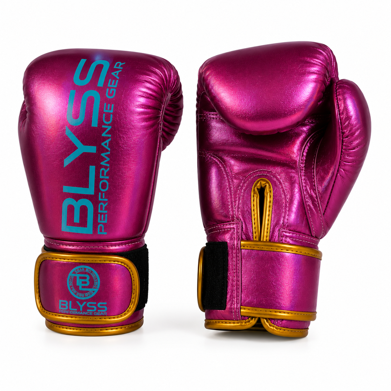 BLYSS Performance Gear KIDS Boxing Gloves Champion Metallic Pink