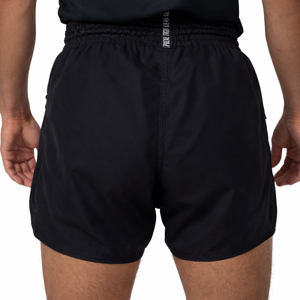 BLYSS Performance Gear Muay Thai Shorts PULSE Black Gold