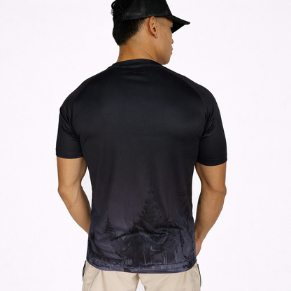 BLYSS Performance Gear Muay Thai T-Shirt Temple Edition Black