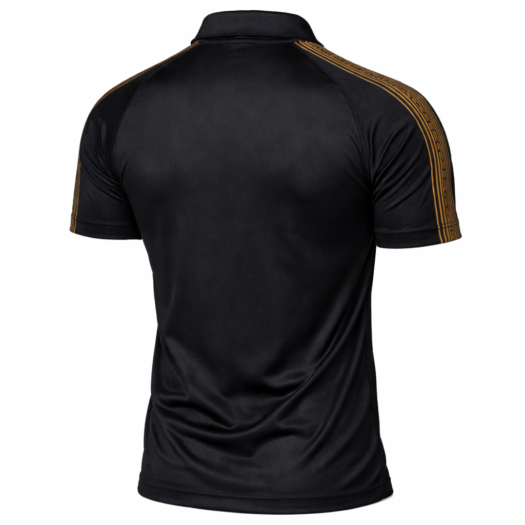 BLYSS Performance Gear Polo Ari Black Gold