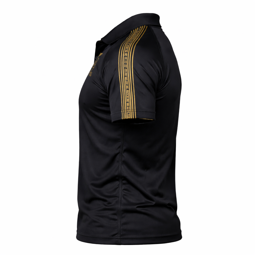 BLYSS Performance Gear Polo Ari Black Gold