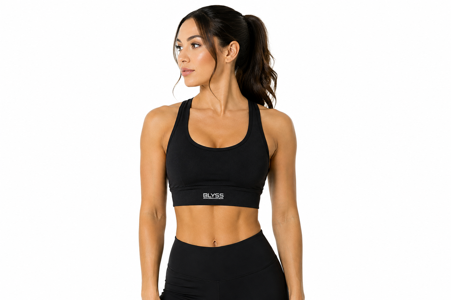 BLYSS Performance Gear Woman Sport Bra Black