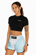 BLYSS Woman Sport Cropped Top Impact Black