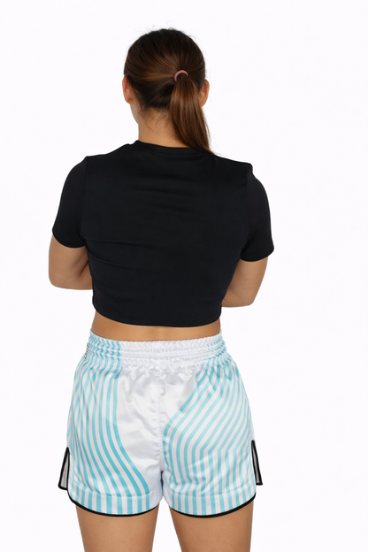 BLYSS Woman Sport Cropped Top Impact Black