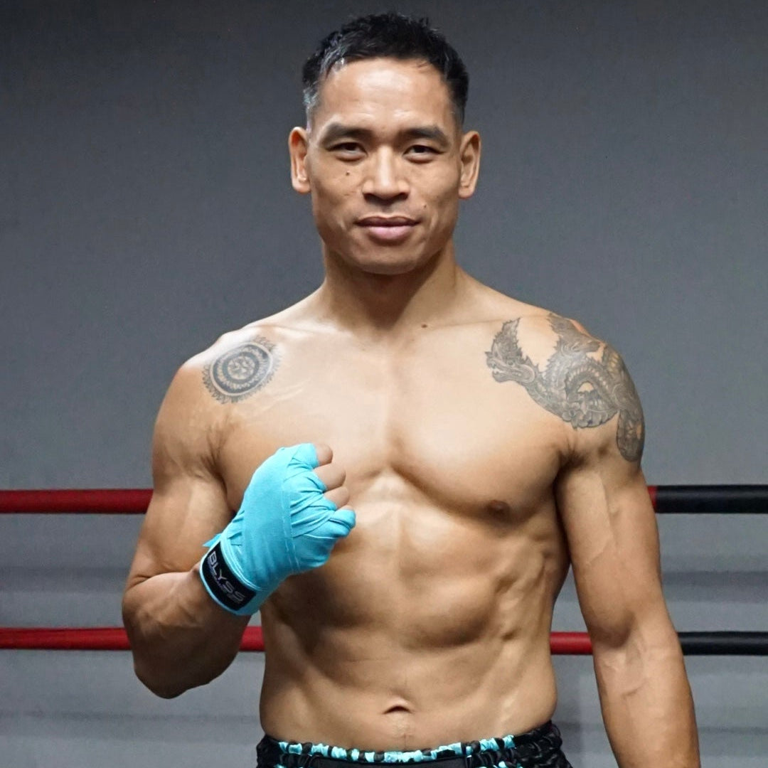 BLYSS Muay Thai Handwraps Electric Blue