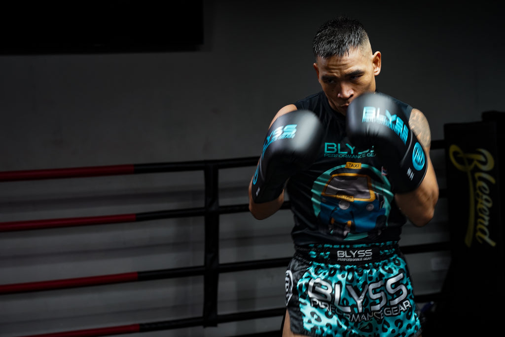 BLYSS Performance Gear Boxing Gloves BTB25 Black Lace Up