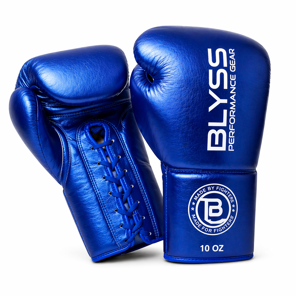 BLYSS Performance Gear Boxing Gloves BTB25 Blue Lace Up