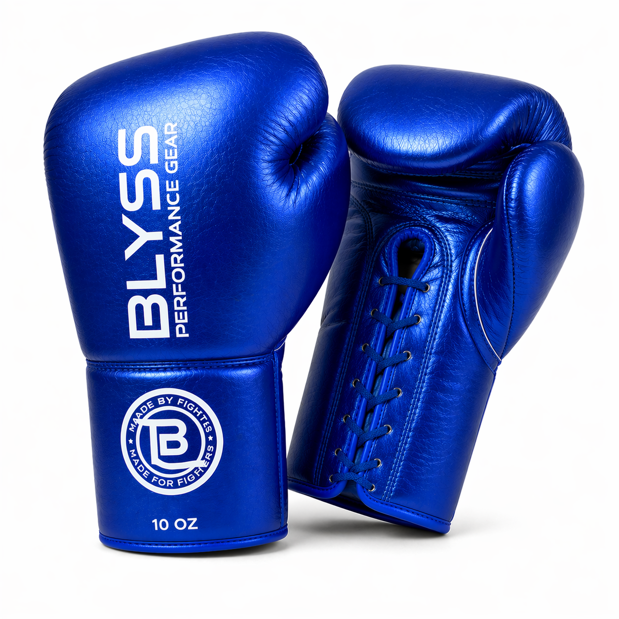 BLYSS Performance Gear Boxing Gloves BTB25 Blue Lace Up