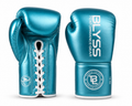 BLYSS Performance Gear Boxing Gloves BTB25 Metallic Blue Lace Up