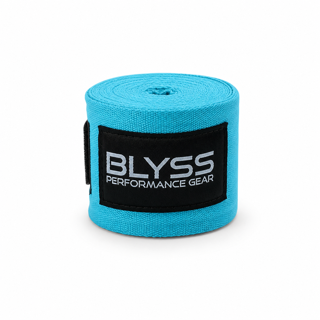 BLYSS Performance Gear Handwraps STAR Electric Blue 2