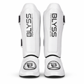 BLYSS Performance Gear Shin Guards POWERPRO White