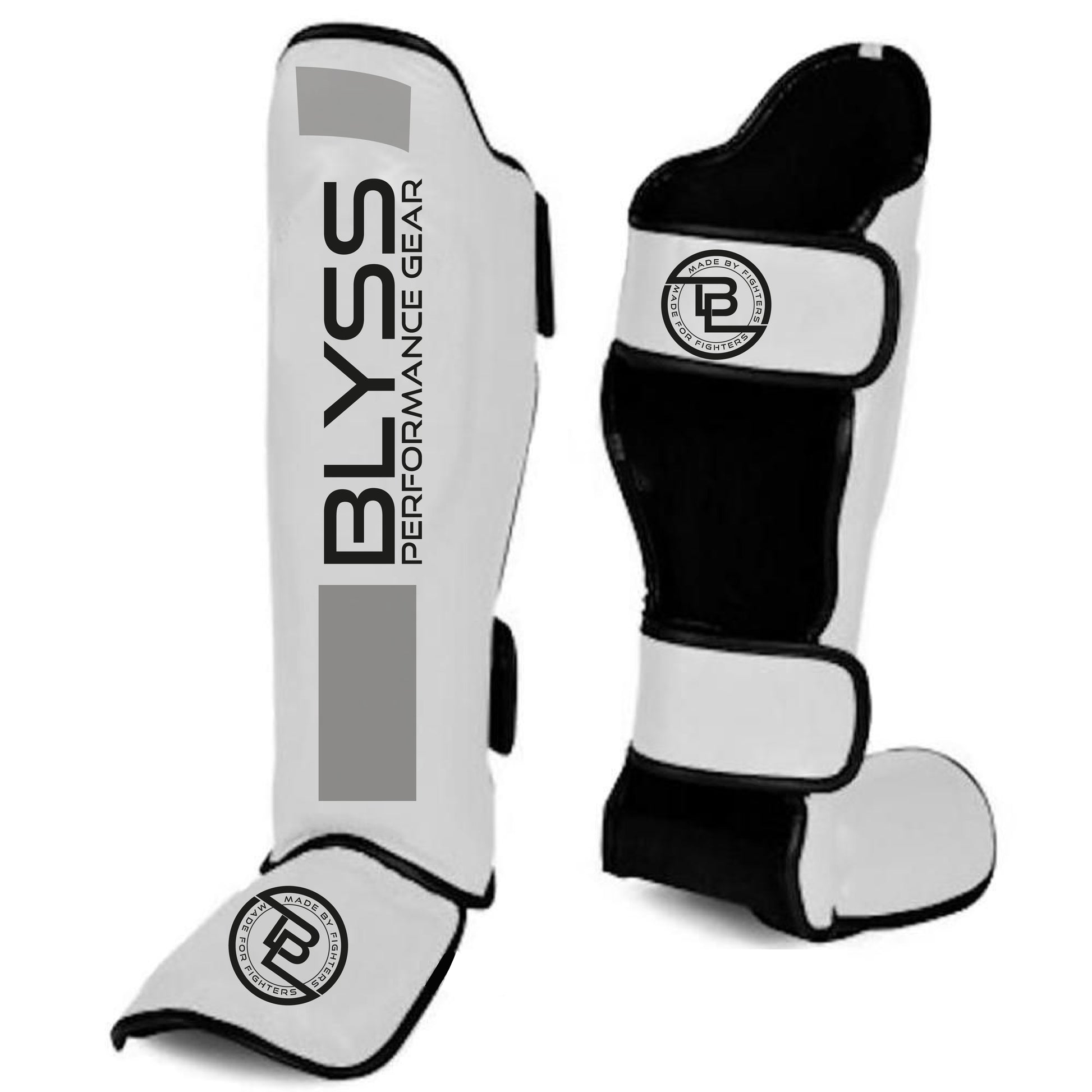 BLYSS Shin Guards POWERPRO White