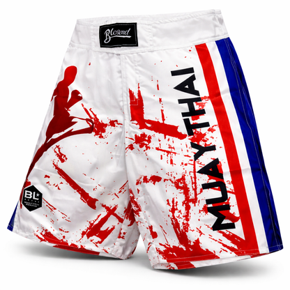 Blegend MMA Shorts Warrior White