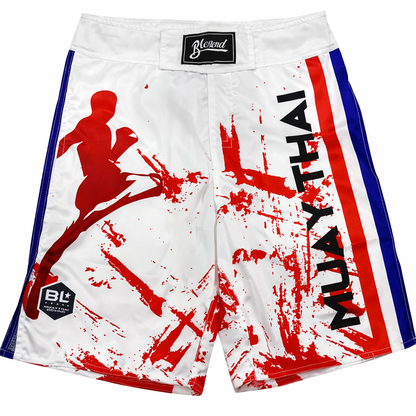 Blegend MMA Shorts Warrior White