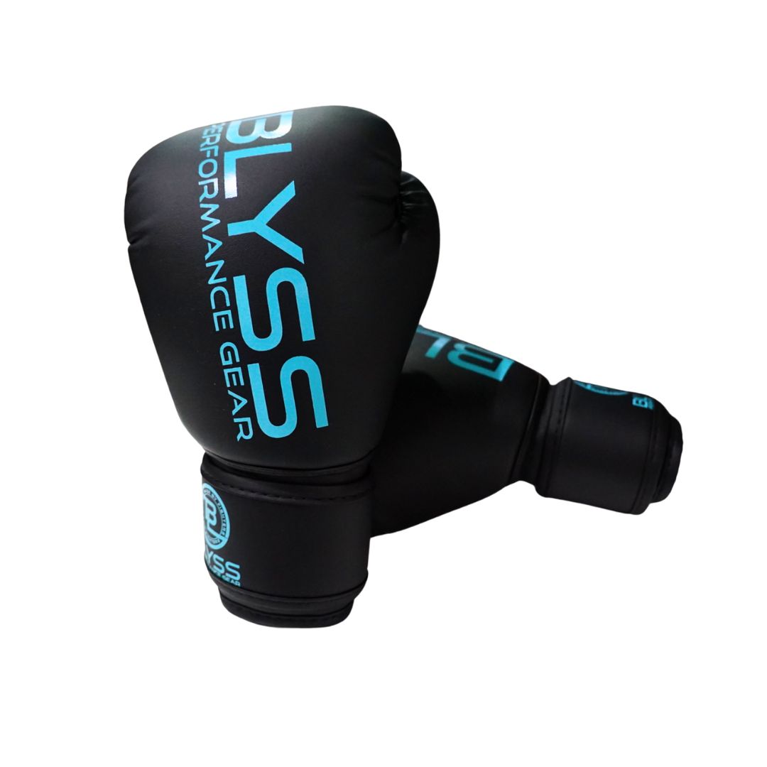 BLYSS Performance Gear KIDS Boxing Gloves Champion Black