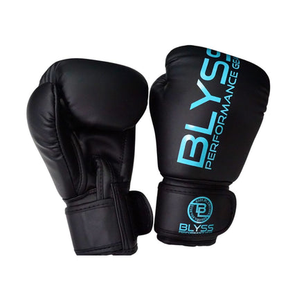 BLYSS Performance Gear KIDS Boxing Gloves Champion Black