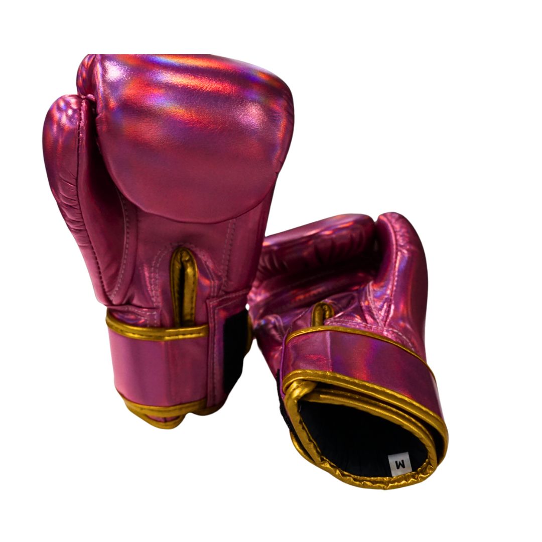 BLYSS Performance Gear KIDS Boxing Gloves Champion Metallic Pink
