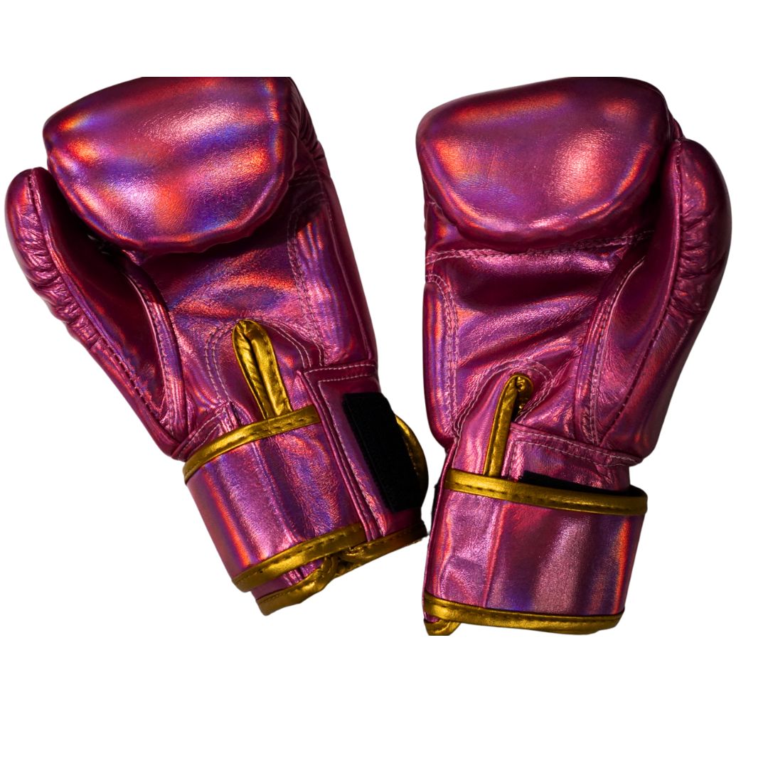 BLYSS Performance Gear KIDS Boxing Gloves Champion Metallic Pink