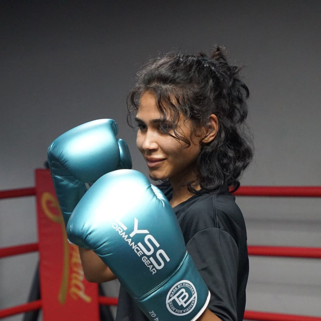 Blyss Boxing Gloves BTB25 Metallic Blue