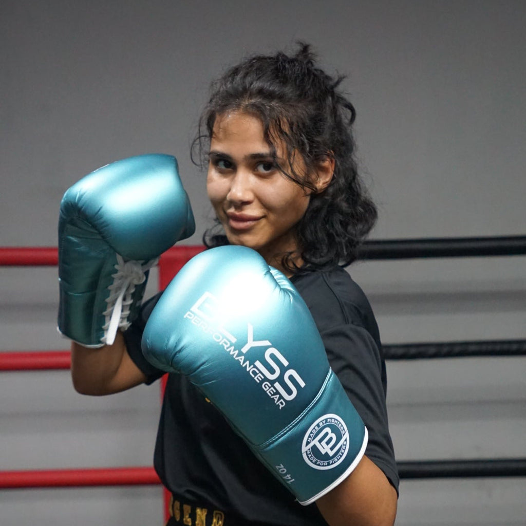 Blyss Boxing Gloves BTB25 Metallic Blue