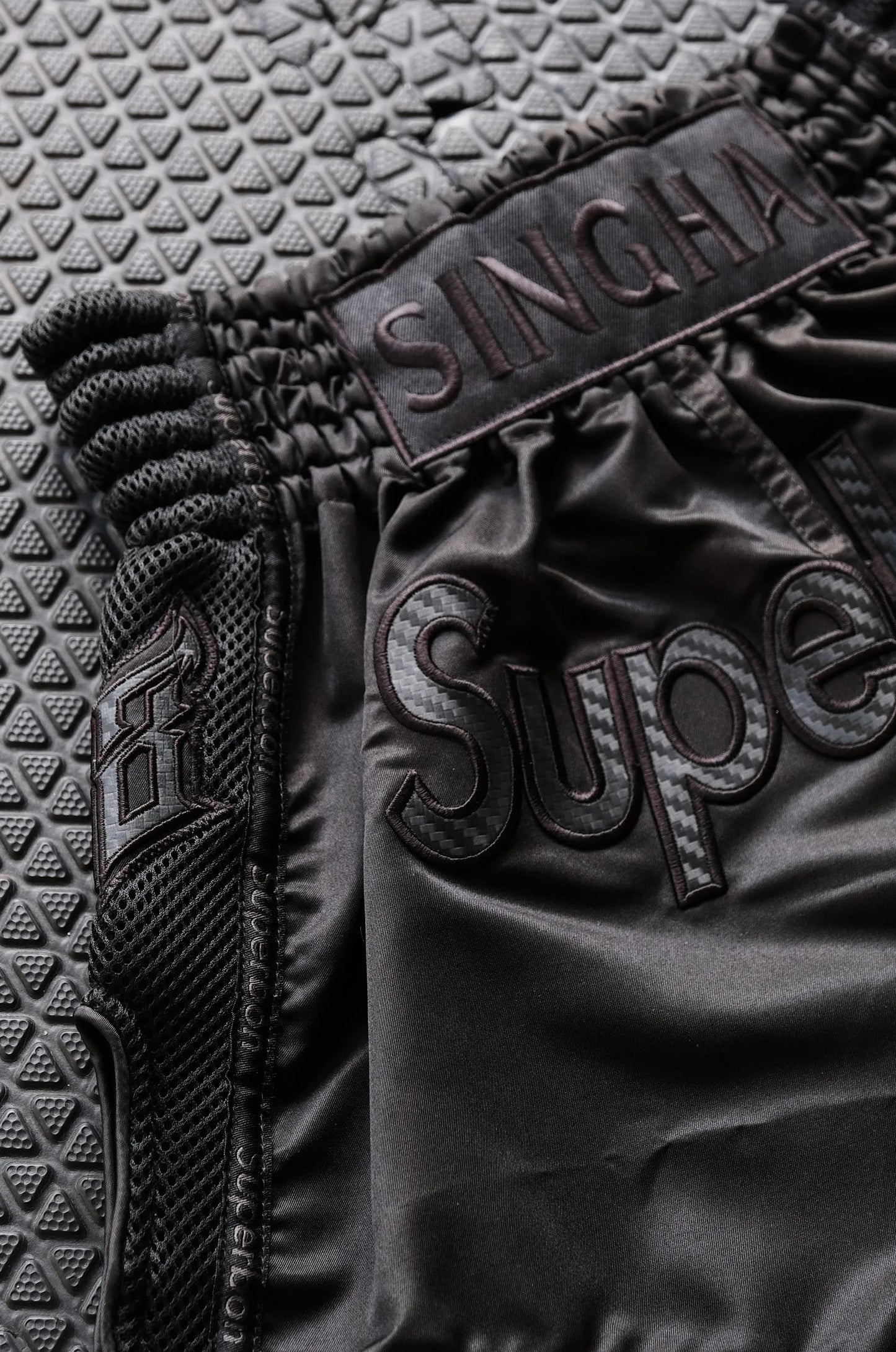 Superbon Muay Thai Shorts “BITTER BLACK”