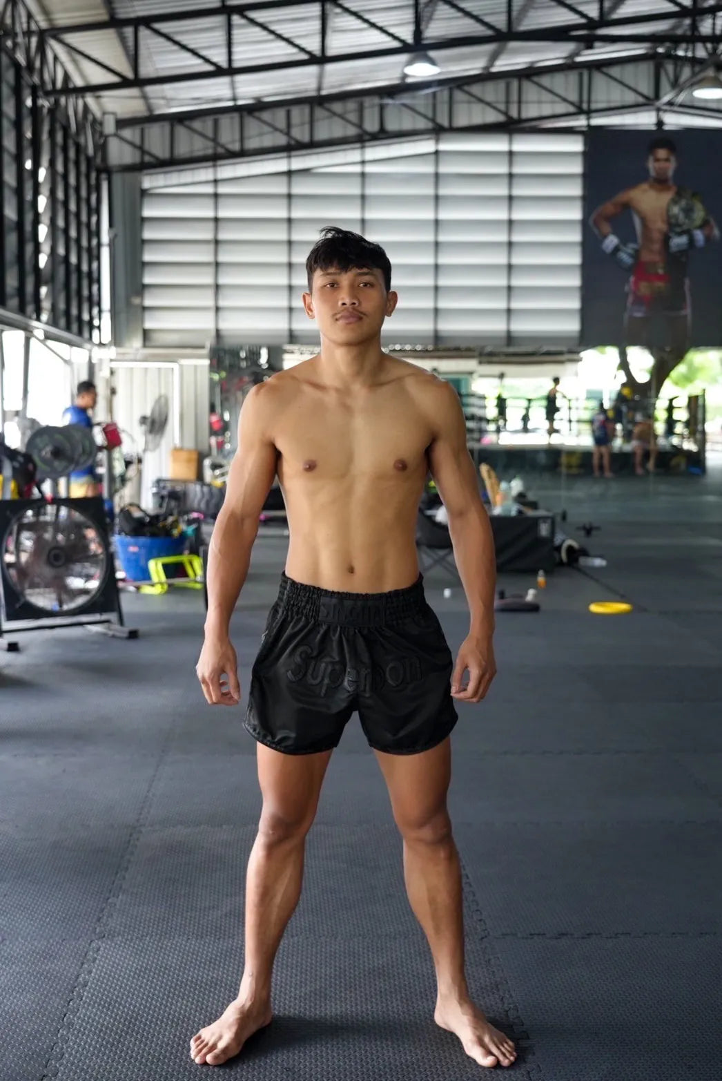 Superbon Muay Thai Shorts “BITTER BLACK”