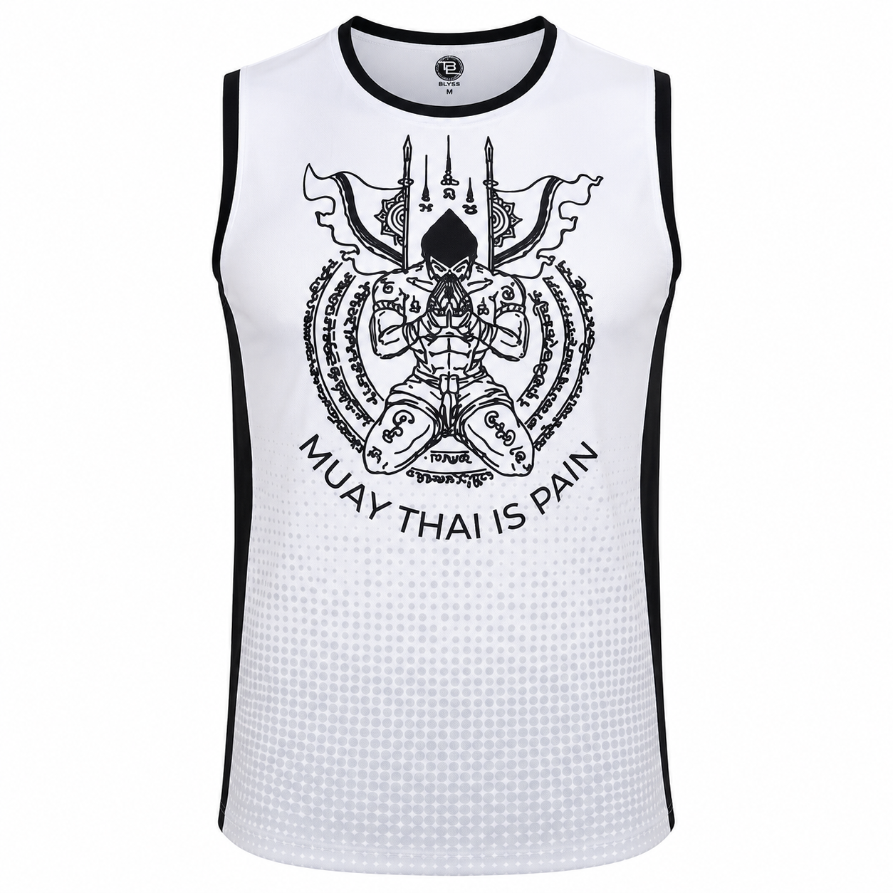 BLYSS Performance Gear Tank Top MTP White